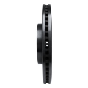 Mazda CX-7 Brake Rotor (1) - Front Left - R1 Concepts - Drilled & Slotted - Black - `07-`12